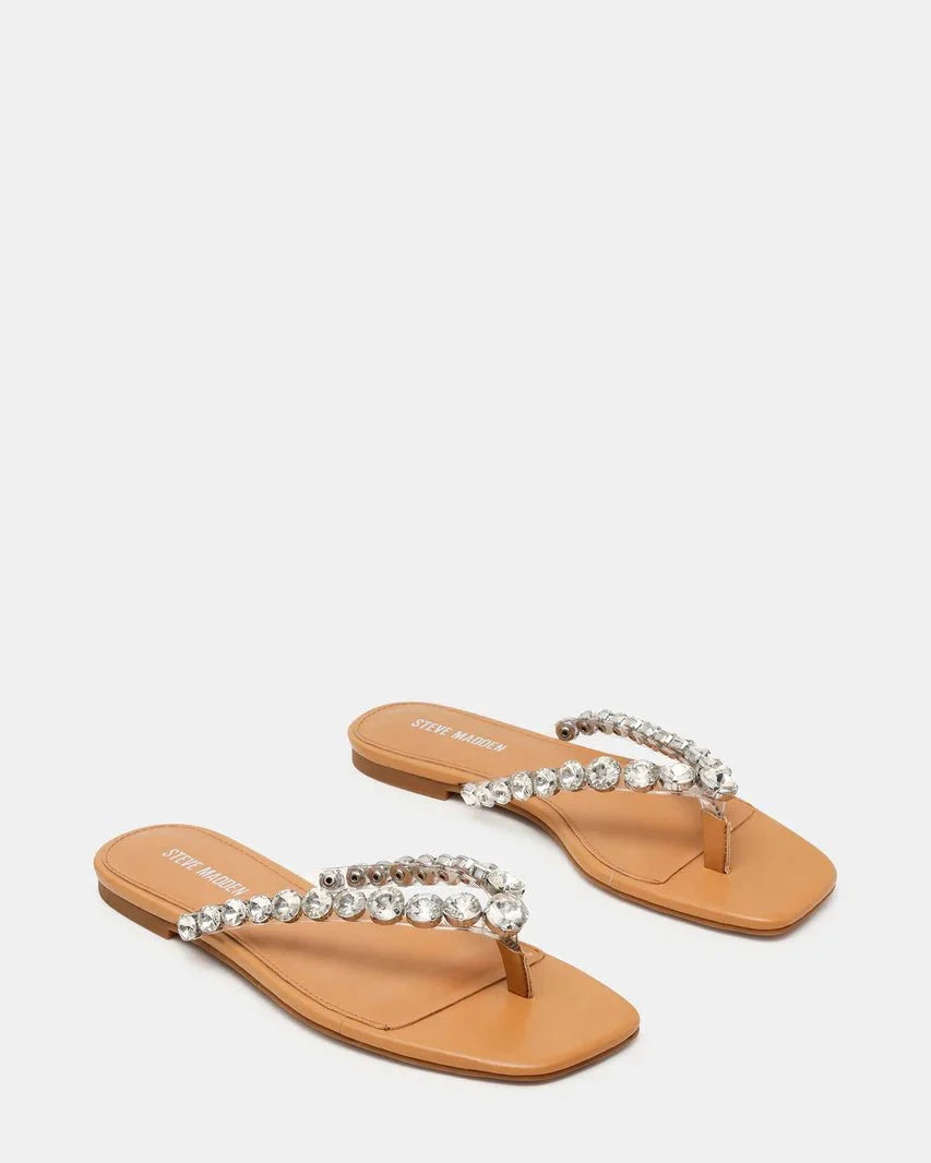 Steve Madden Marble Silver Rhinestones